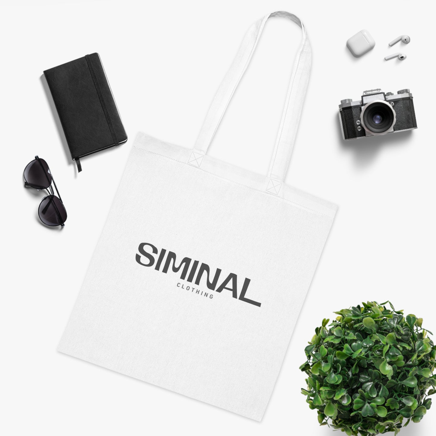 Siminal logo Cotton Tote