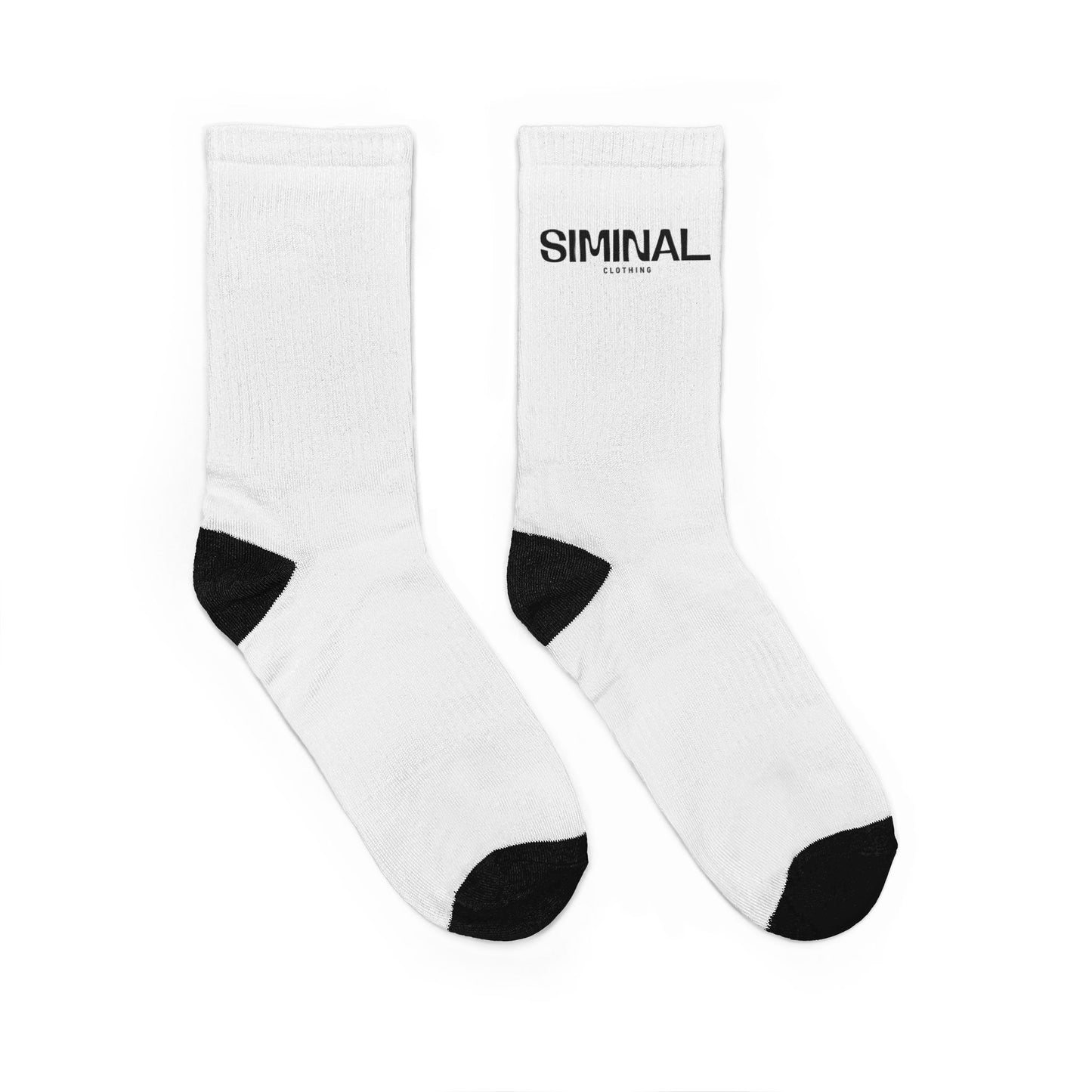 Siminal logo Padded Crew Socks