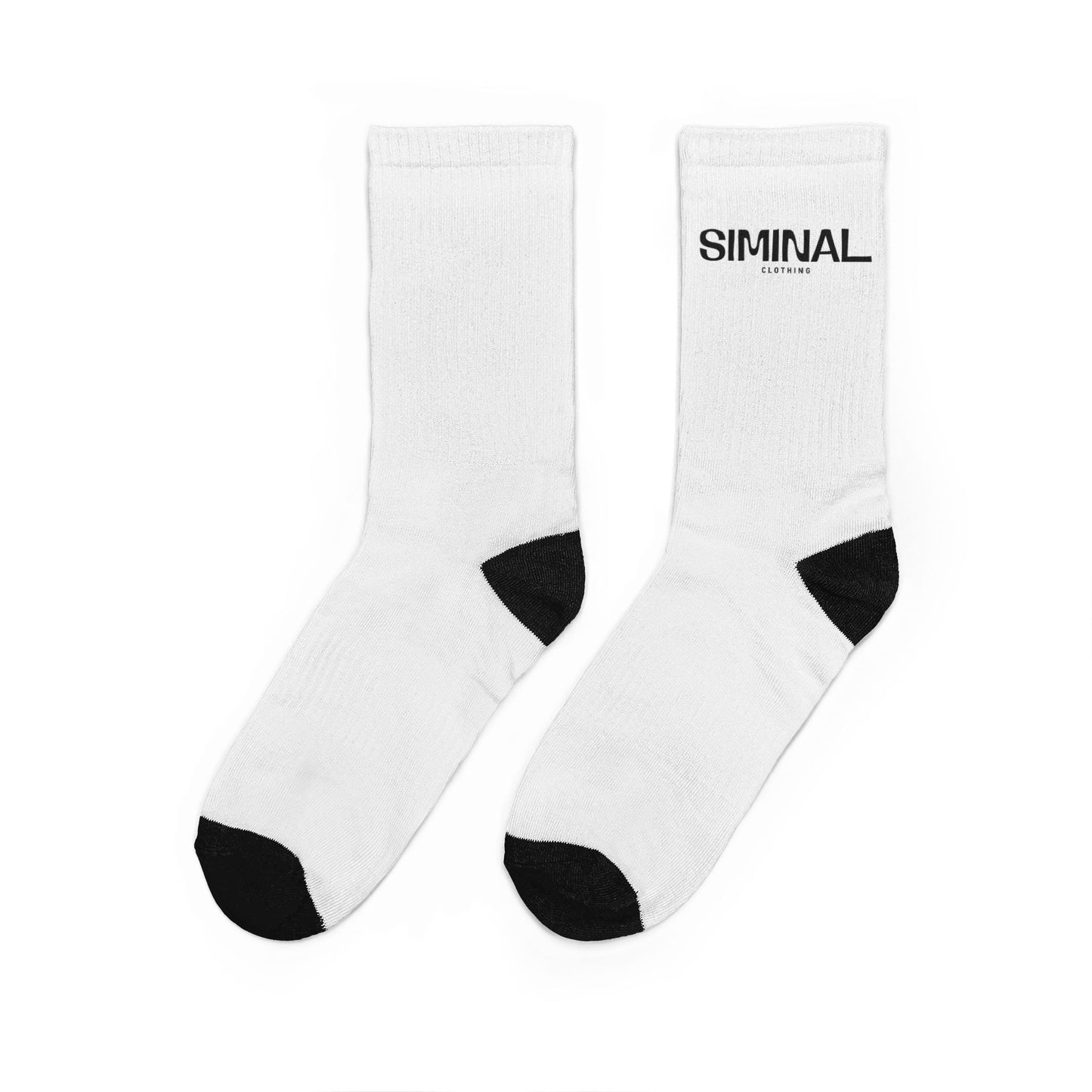 Siminal logo Padded Crew Socks